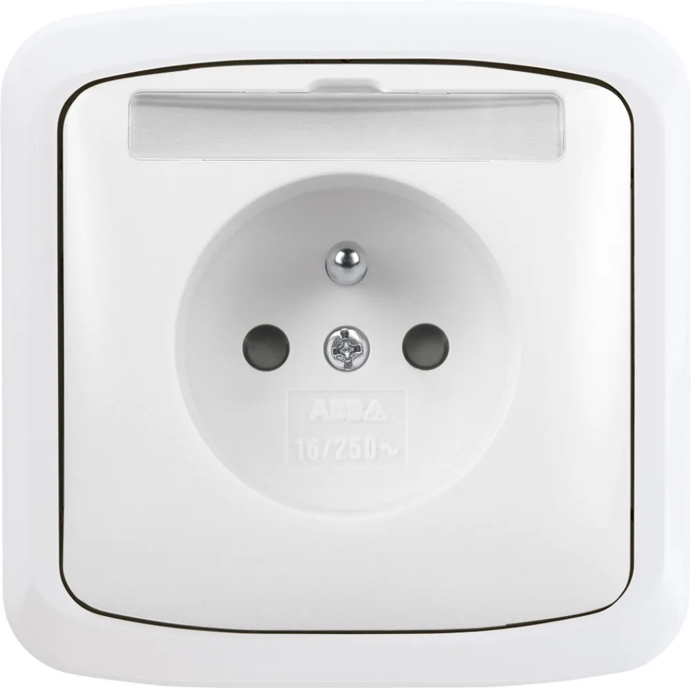 ABB 1násobná zásuvka TANGO 5518A-W2389 B bílá 48 x 150 x 110 mm ABB 1násobná zásuvka TANGO 5518A-W2389 B bílá 48 x 150 x 110 mm