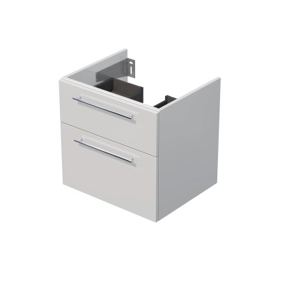 INTEDOOR Koupel.skříň pod desku BEE, úchyt chrom, 2zás., š. 60 cm, bílá lesk INTEDOOR Koupel.skříň pod desku BEE, úchyt chrom, 2zás., š. 60 cm, bílá lesk