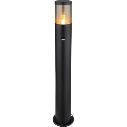 GLOBO Zahradní lampa XELOO černá/kouřová E27 60 W pr. 140 x 800 mm detektor poh. GLOBO Zahradní lampa XELOO černá/kouřová E27 60 W pr. 140 x 800 mm detektor poh.