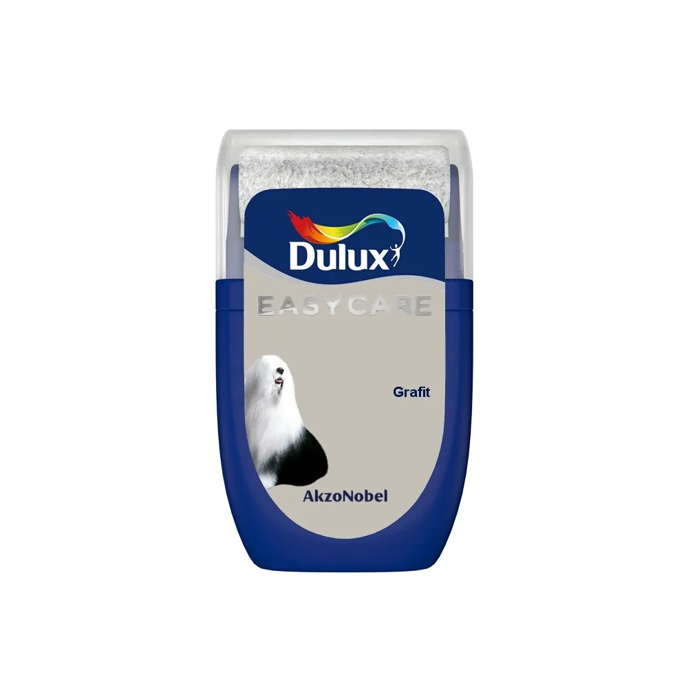 Dulux Tester, interiérová emulzní barva EasyCare grafit 30 ml Dulux Tester, interiérová emulzní barva EasyCare grafit 30 ml