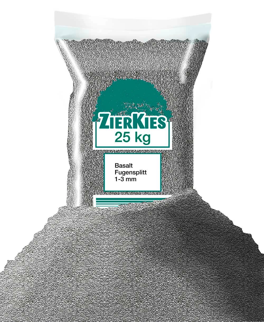 WECO Spárovací drť černá, 1-3 mm, 25 kg/pytel WECO Spárovací drť černá, 1-3 mm, 25 kg/pytel
