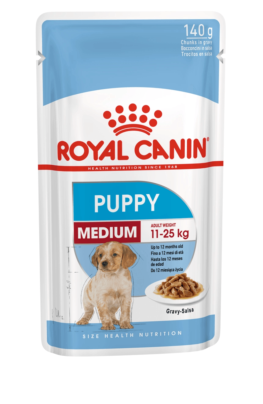 Royal Canin Kapsička pro psy Medium Puppy 140 g Royal Canin Kapsička pro psy Medium Puppy 140 g