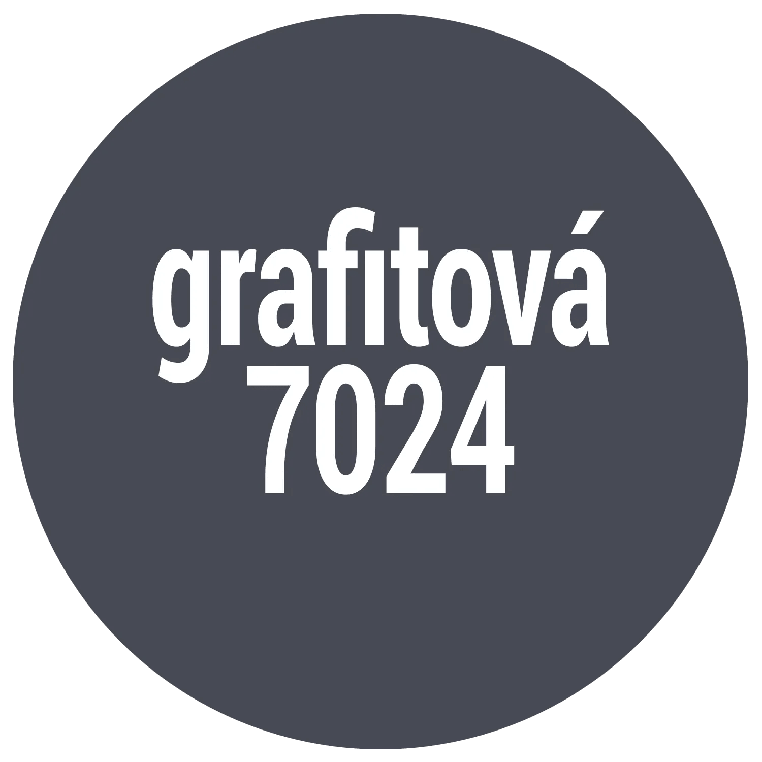 Vzorník barev: Grafitová 7024 pro barvy na střešní krytiny. Vzorník barev: Grafitová 7024 pro barvy na střešní krytiny.