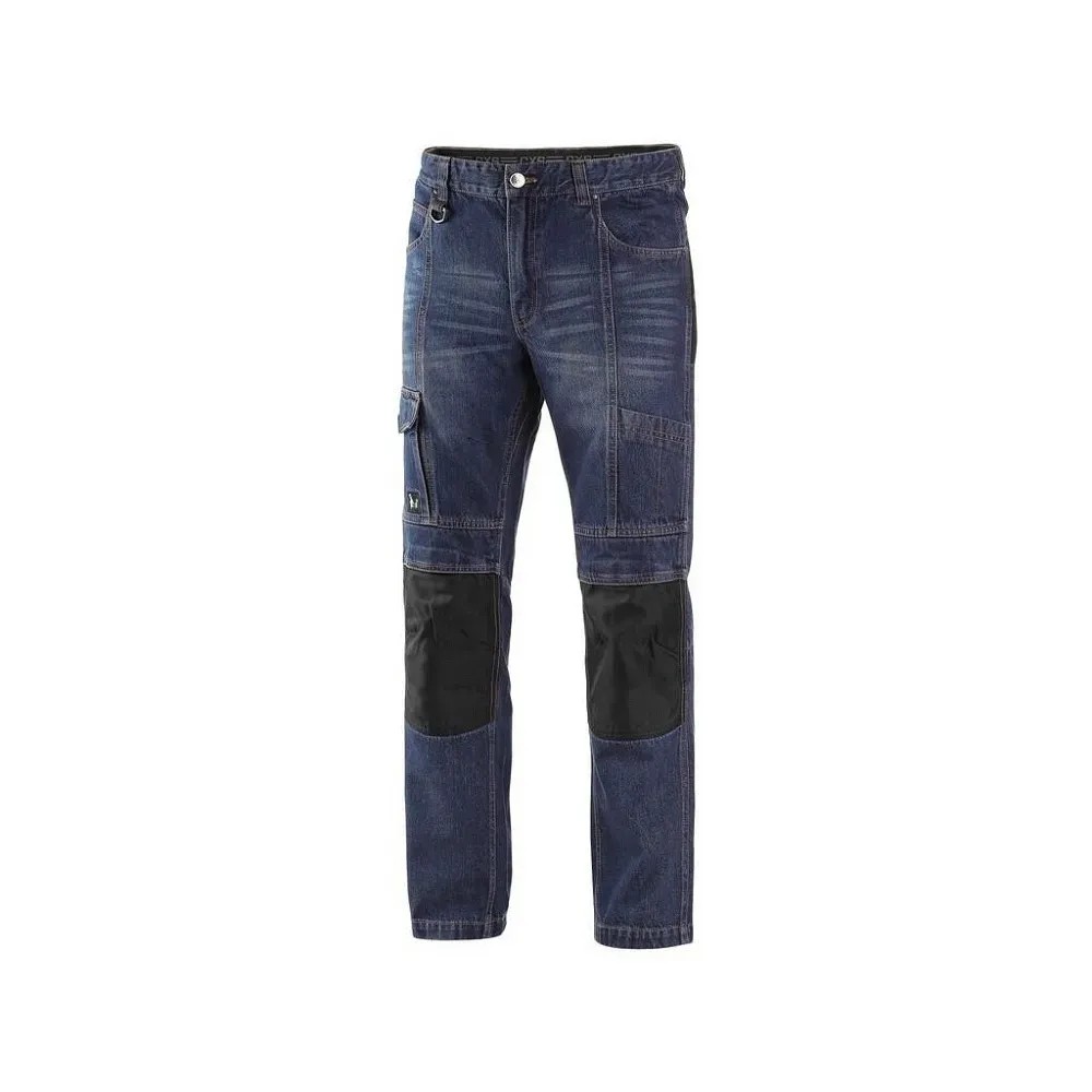 CXS Kalhoty pánské jeans NIMES I modro-černé, vel. 58 CXS Kalhoty pánské jeans NIMES I modro-černé, vel. 58