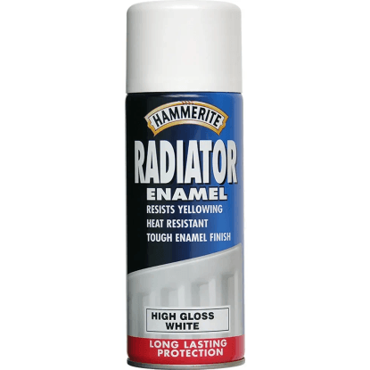 Hammerite Radiátor sprej lesklý bílý 400 ml Hammerite Radiátor sprej lesklý bílý 400 ml