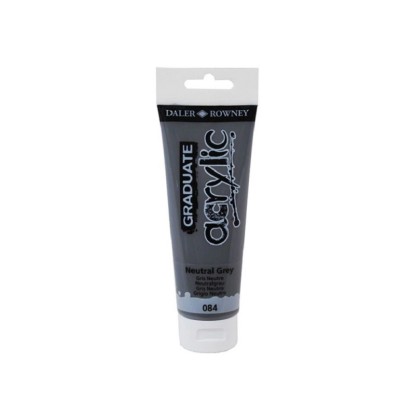 Daler Rowney Akrylová barva GRADUATE šedá, 120 ml Daler Rowney Akrylová barva GRADUATE šedá, 120 ml