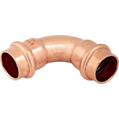 Lisovací oblouk typ II měděný 90°, pr. 18 mm, 1 ks Lisovací oblouk typ II měděný 90°, pr. 18 mm, 1 ks