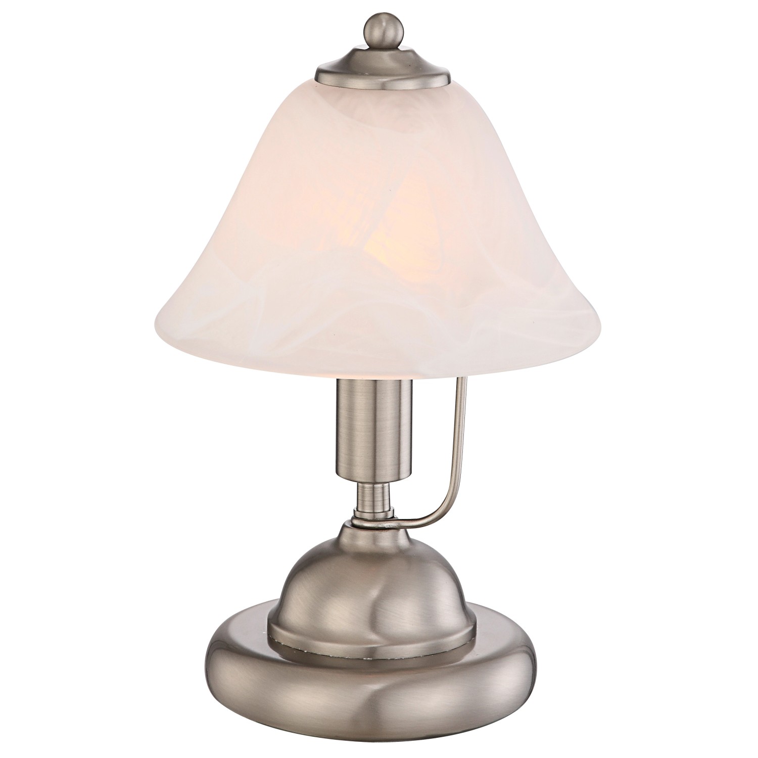 GLOBO Stolní lampa Antique I matný nikl GLOBO Stolní lampa Antique I matný nikl