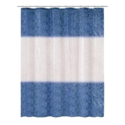 Kleine Wolke Sprchový závěs Ray tmavě modrý 180 x 200 cm Kleine Wolke Sprchový závěs Ray tmavě modrý 180 x 200 cm