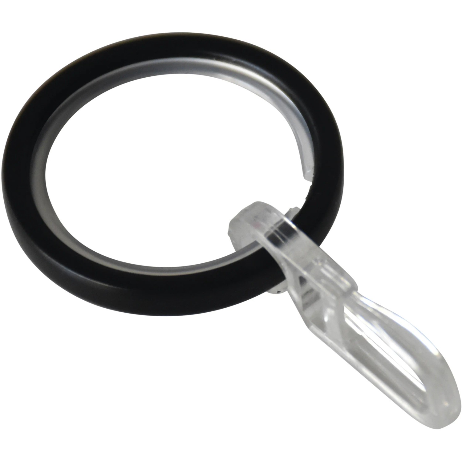 Gardinia Zácl. kroužky s kluznou vložkou Chicago. černé matné, 10 ks, pr. 2 cm Gardinia Zácl. kroužky s kluznou vložkou Chicago. černé matné, 10 ks, pr. 2 cm