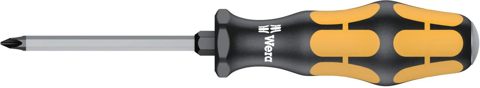 Wera Křížový sekáčový šroubovák 917 Kraftform Plus, PH 1 x 80 mm Wera Křížový sekáčový šroubovák 917 Kraftform Plus, PH 1 x 80 mm