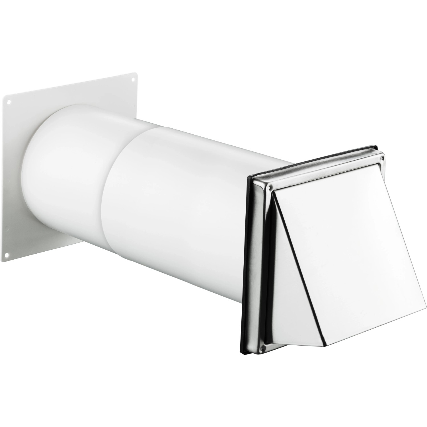 VLC Teleskopická ventilační sada, nerezová mřížka, 300-500 mm, pr. 150 mm VLC Teleskopická ventilační sada, nerezová mřížka, 300-500 mm, pr. 150 mm