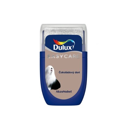 Dulux Tester, interiérová emulzní barva EasyCare čokoládový dort 30 ml Dulux Tester, interiérová emulzní barva EasyCare čokoládový dort 30 ml
