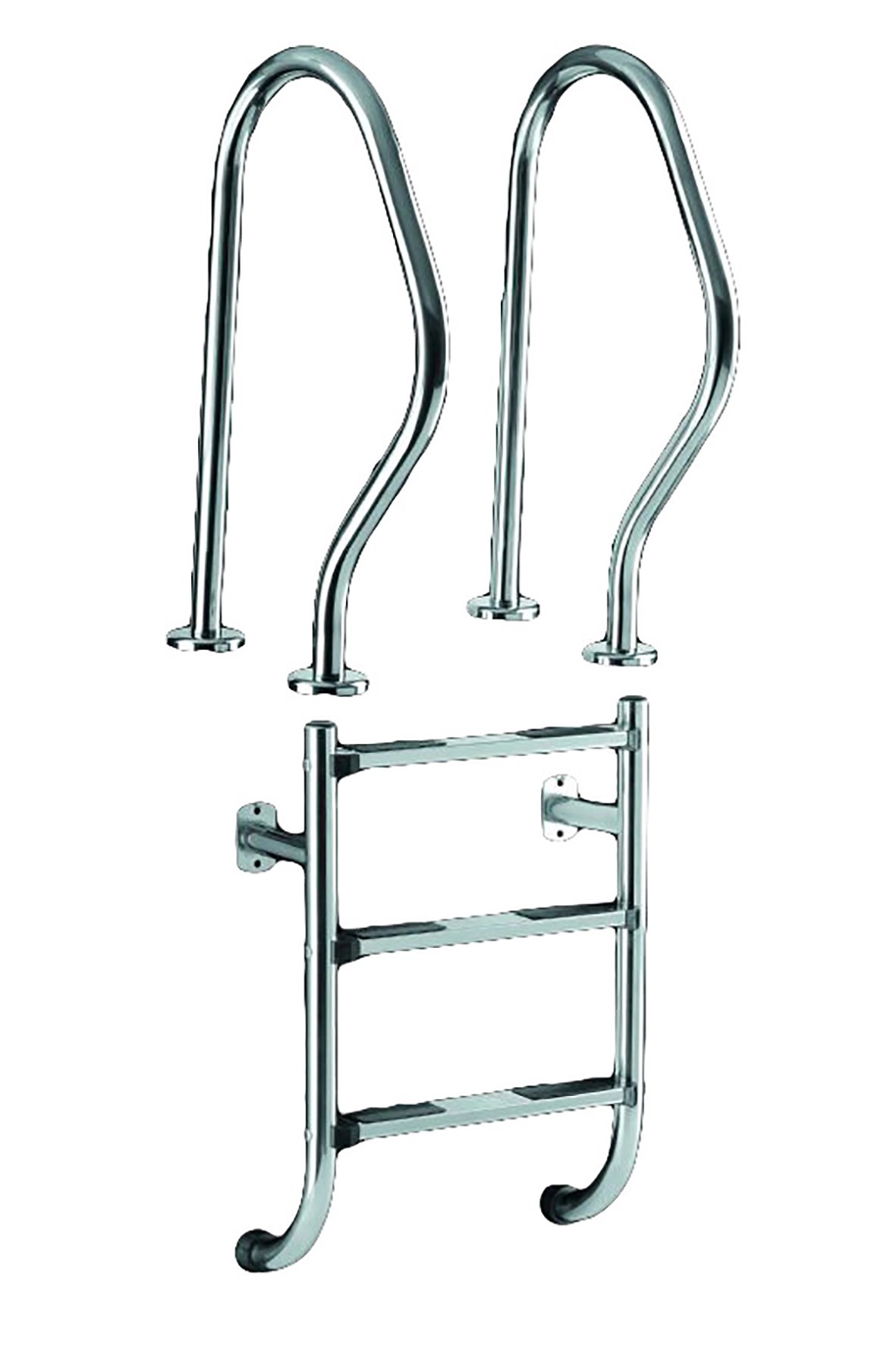 Summer Fun Nerezový žebřík 2dílný pro bazény hloubky 120 cm Summer Fun Nerezový žebřík 2dílný pro bazény hloubky 120 cm