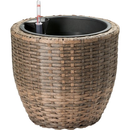 OBI Květináč Roanne hnědý 28 cm OBI Květináč Roanne hnědý 28 cm