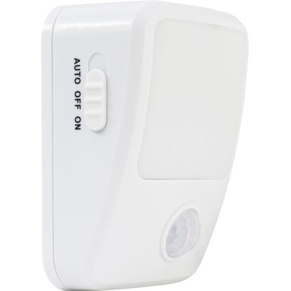 Noční LED světlo s detektorem pohybu na baterie, bílé Noční LED světlo s detektorem pohybu na baterie, bílé