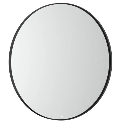 Roca Zrcadlo Luna s LED osvětlením, černý rám, pr. 60 cm Roca Zrcadlo Luna s LED osvětlením, černý rám, pr. 60 cm