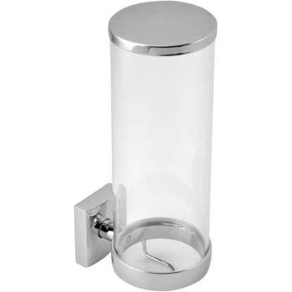 Novaservis Zásobník na kosmetické tampony Metalia 12, sklo chrom Novaservis Zásobník na kosmetické tampony Metalia 12, sklo chrom