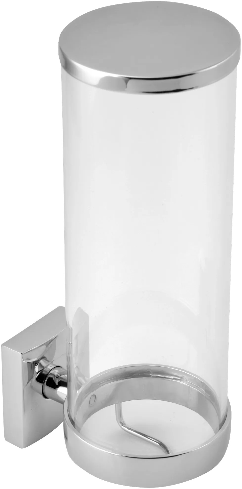 Novaservis Zásobník na kosmetické tampony Metalia 12, sklo chrom Novaservis Zásobník na kosmetické tampony Metalia 12, sklo chrom