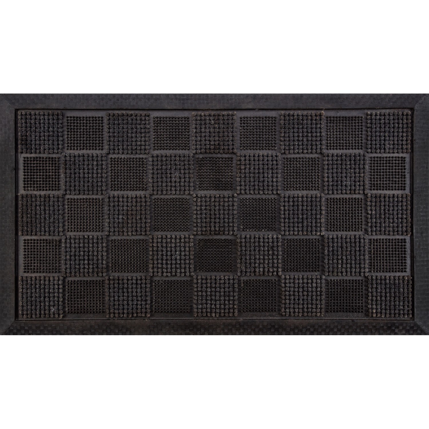 Rohožka s gumovými kolíčky a flockováním 40 cm x 70 cm Rohožka s gumovými kolíčky a flockováním 40 cm x 70 cm