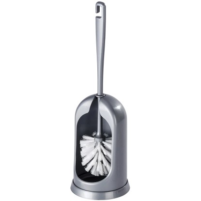 Wenko WC štětka s držákem Standard, šedá, pr. 13 x 42 cm Wenko WC štětka s držákem Standard, šedá, pr. 13 x 42 cm