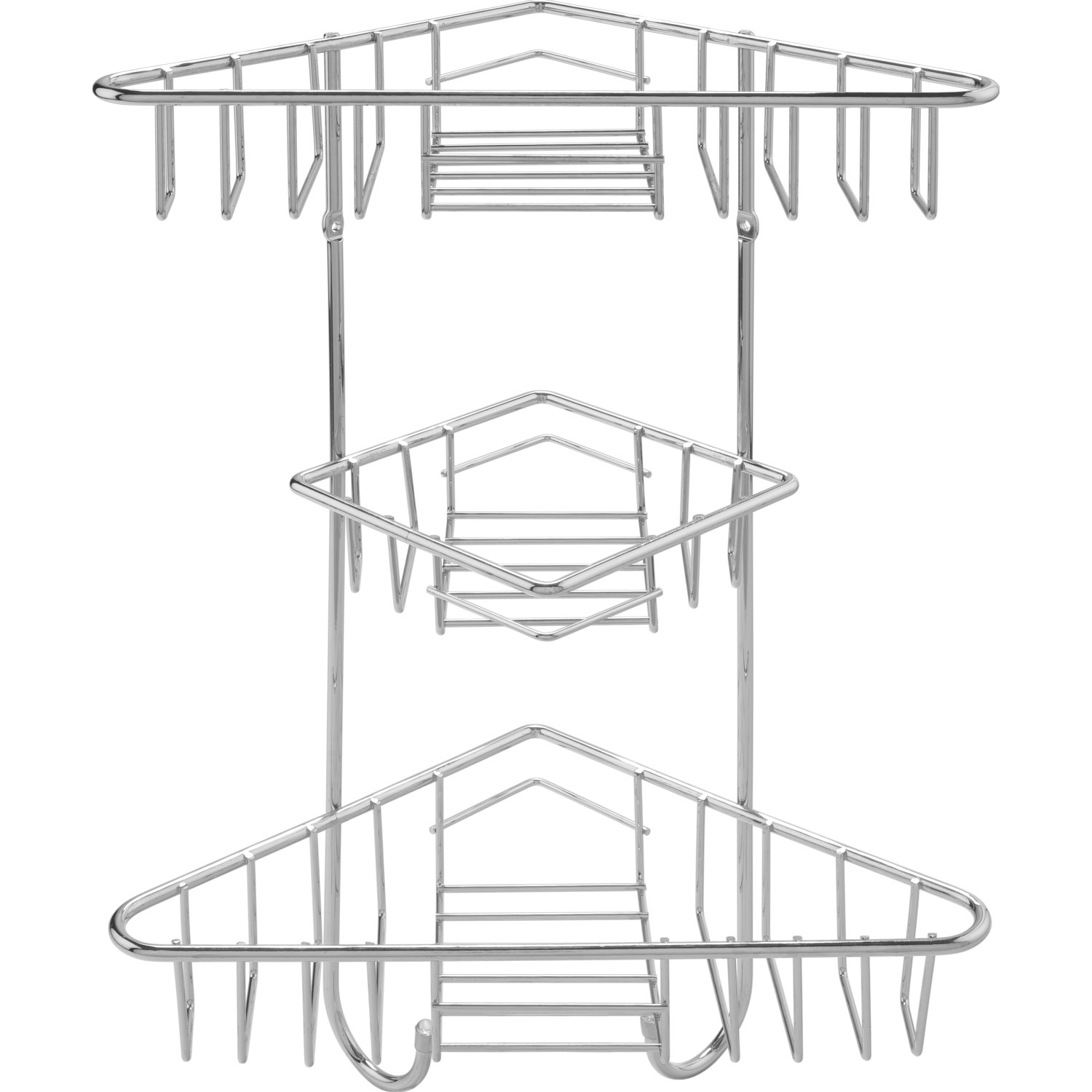 Rohový drátěný koš Fregate 3 patra Rohový drátěný koš Fregate 3 patra