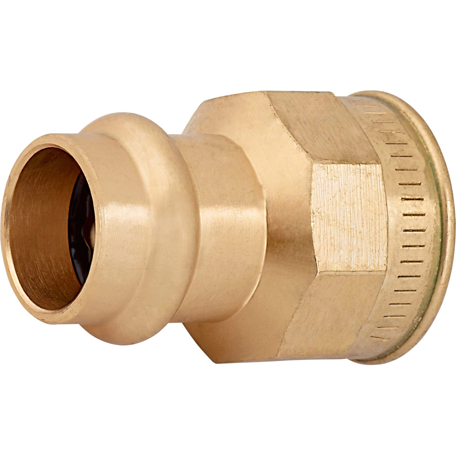 Přechodový nátrubek červený bronz, pr. 18 mm x 24,1 mm (Rp 3/4), 1 ks Přechodový nátrubek červený bronz, pr. 18 mm x 24,1 mm (Rp 3/4), 1 ks