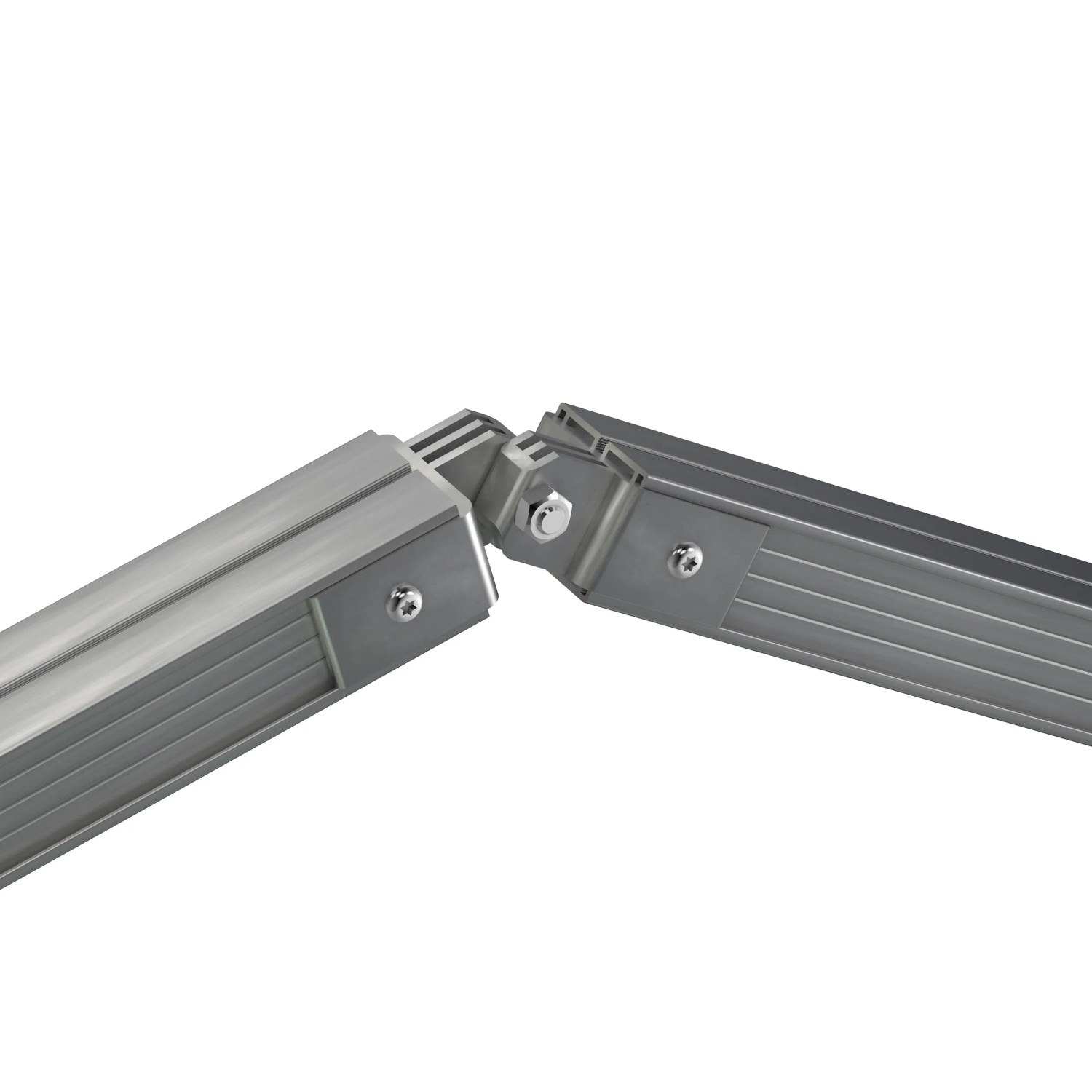 3D kloub přední pro hliníkový profil (45x23mm) pro flexibilní spojení spodních konstrukcí teras. 3D kloub přední pro hliníkový profil (45x23mm) pro flexibilní spojení spodních konstrukcí teras.