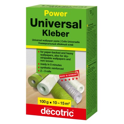 Univerzální lepidlo Power na tapety na 10-15 m2 Univerzální lepidlo Power na tapety na 10-15 m2