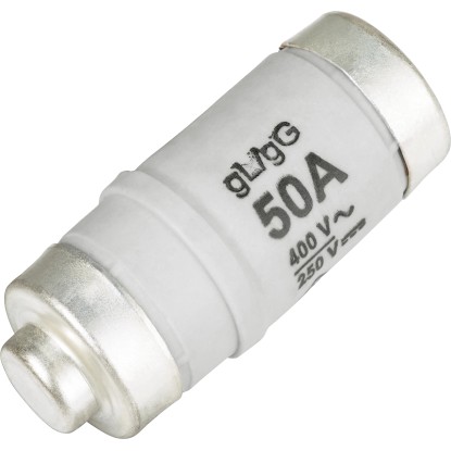 Pojistka D02/E18 50 A setrvačná, 10 ks Pojistka D02/E18 50 A setrvačná, 10 ks