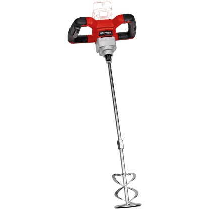 Akumulátorový míchací nástroj na barvy a maltu Einhell Power X-Change TE-MX 18 Li, červeno-stříbrný, s míchacím nástavcem. Pro barvy, malty a další. Akumulátorový míchací nástroj na barvy a maltu Einhell Power X-Change TE-MX 18 Li, červeno-stříbrný, s míchacím nástavcem. Pro barvy, malty a další.