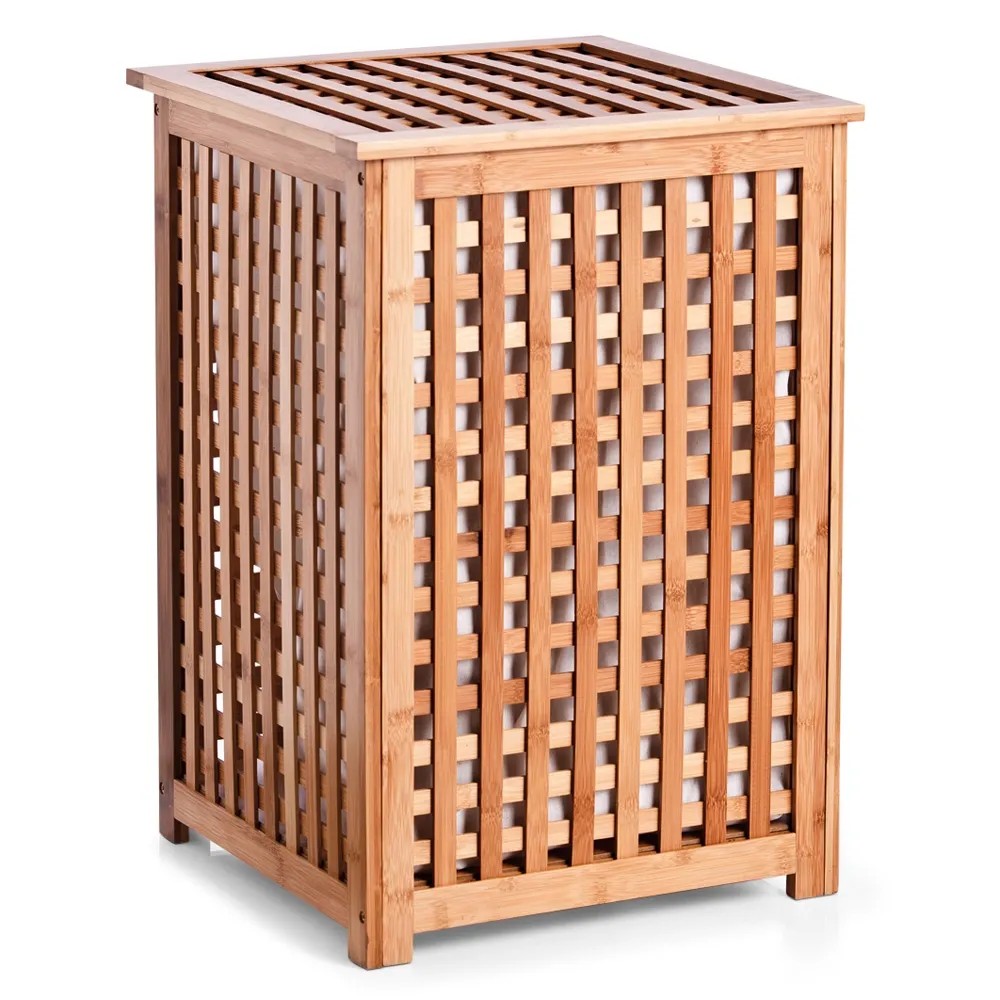 Zeller Present Bambusový prádelník, 80 l, 40 x 40 x 58 cm Zeller Present Bambusový prádelník, 80 l, 40 x 40 x 58 cm