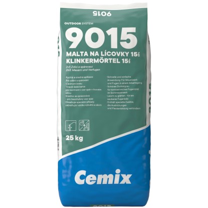 Cemix 9015 Malta na lícovky 15 MPa, 25 kg Cemix 9015 Malta na lícovky 15 MPa, 25 kg