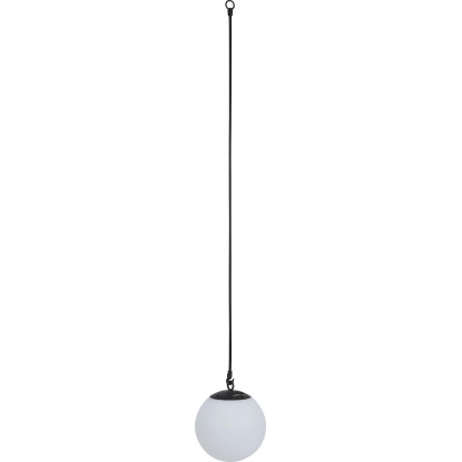 Nabíjecí venkovní závěsné LED svítidlo Moresco LED, RGBW, IP44, pr. 20 cm Nabíjecí venkovní závěsné LED svítidlo Moresco LED, RGBW, IP44, pr. 20 cm
