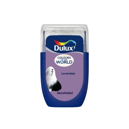Dulux Tester, interiérová barva Colours Of The World levandule 30 ml Dulux Tester, interiérová barva Colours Of The World levandule 30 ml
