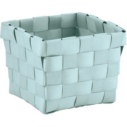 Úložný košík z PP výpletu pastelově zelený 10 cm x 10 cm x 75 cm Úložný košík z PP výpletu pastelově zelený 10 cm x 10 cm x 75 cm