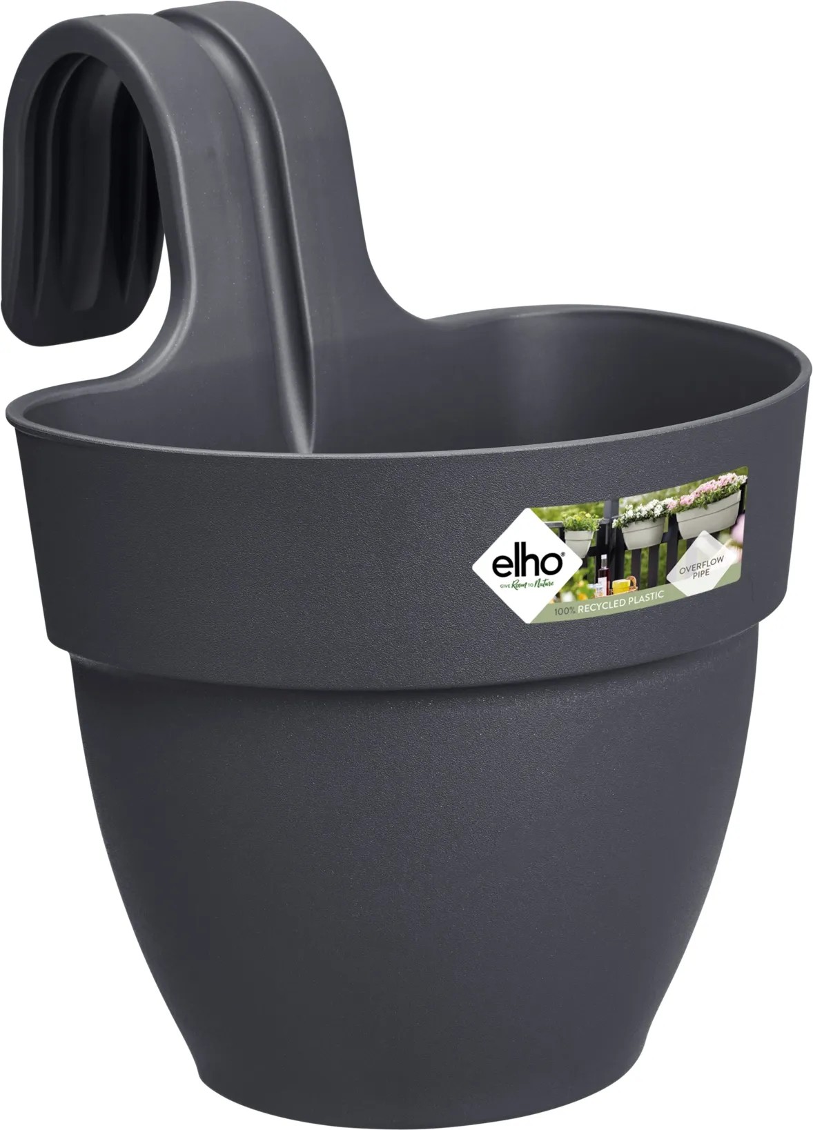 elho Květináč Vibia Campana Easy Hanger S antracitový, pr. 24 x 27 cm elho Květináč Vibia Campana Easy Hanger S antracitový, pr. 24 x 27 cm