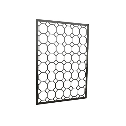 Černá úložná mřížka Denpanels se 4 háčky pro akustický panel. Černá úložná mřížka Denpanels se 4 háčky pro akustický panel.