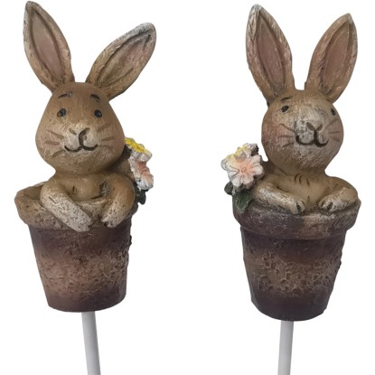 Boltze Velikonoční zápich zajíc různé druhy 19 x 3 x 3 cm Boltze Velikonoční zápich zajíc různé druhy 19 x 3 x 3 cm