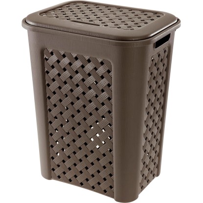 Tontarelli Koš na špinavé prádlo Arianna 50,7 l hnědý Tontarelli Koš na špinavé prádlo Arianna 50,7 l hnědý