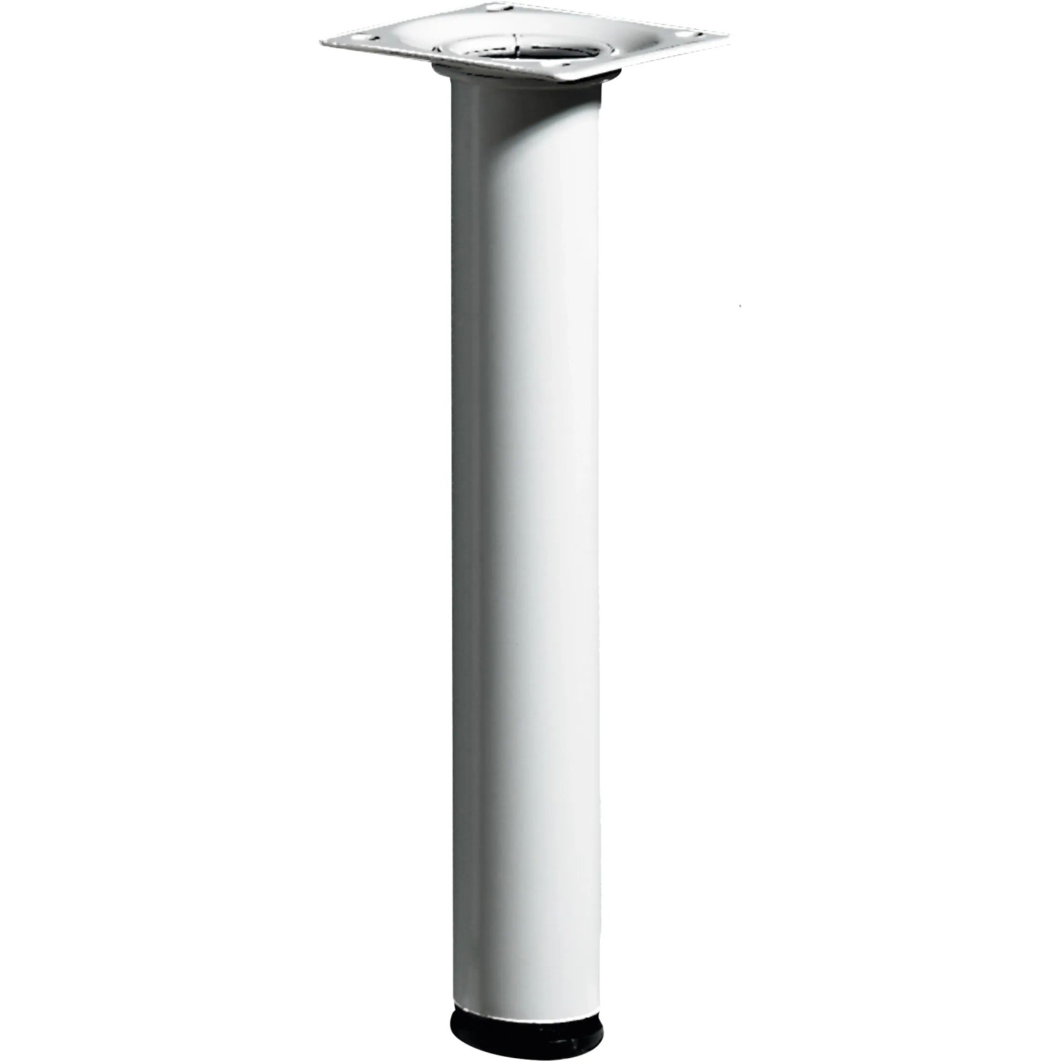 Bílá noha ke stolu Hettich, výška 200 mm, Ø 30 mm, pro konstrukci nábytku. Bílá noha ke stolu Hettich, výška 200 mm, Ø 30 mm, pro konstrukci nábytku.
