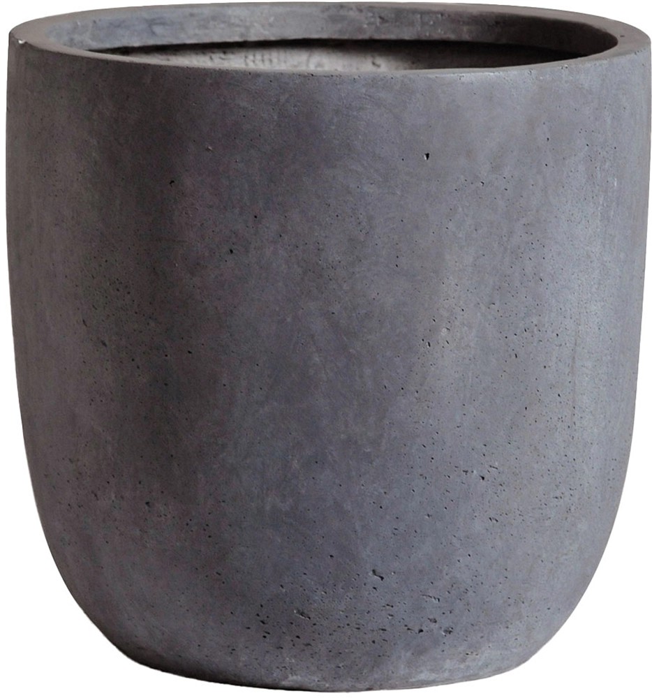 Mega Collections Květináč Clayfibre Egg Pot autentická šedá pr. 54 x 51 cm Mega Collections Květináč Clayfibre Egg Pot autentická šedá pr. 54 x 51 cm