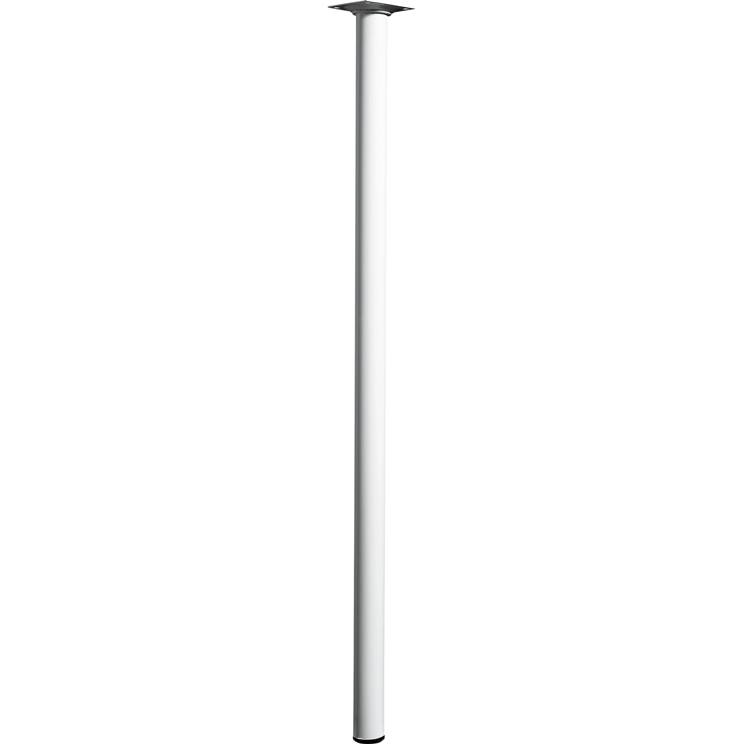Hettich Nábytková noha kulatá, bílá, pr. 30 x 700 mm Hettich Nábytková noha kulatá, bílá, pr. 30 x 700 mm