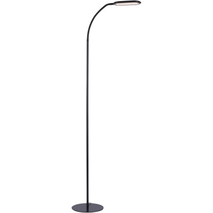 Černá LED stojací lampa Kelly, výška 175 cm, s dotykovým stmívačem a nastavitelnou barvou světla. Černá LED stojací lampa Kelly, výška 175 cm, s dotykovým stmívačem a nastavitelnou barvou světla.
