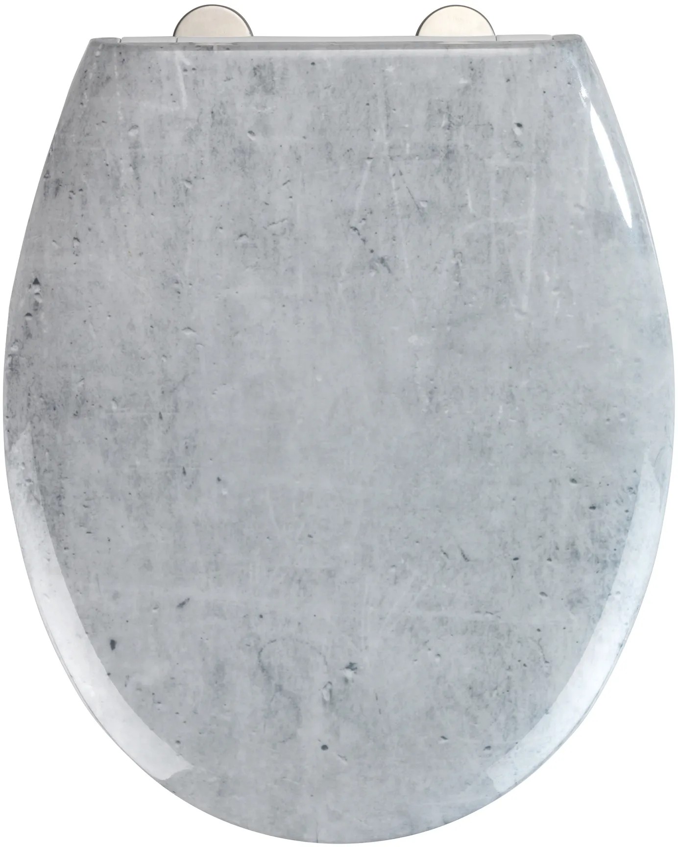 Wenko WC sedátko, duroplast, EasyClose, kovové závěsy, vzhled betonu Wenko WC sedátko, duroplast, EasyClose, kovové závěsy, vzhled betonu