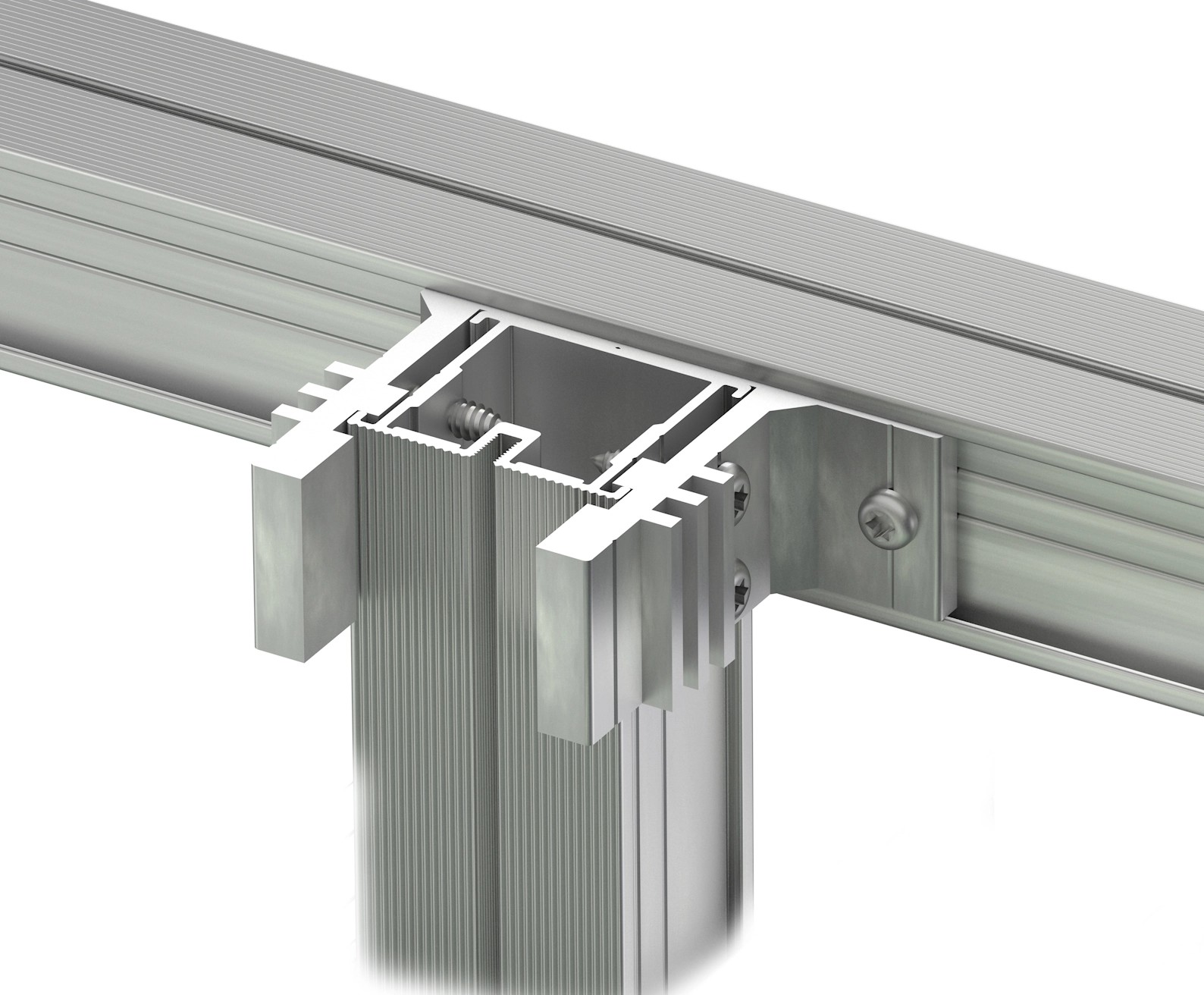 GS Terrassen Držák panelu PRO pro hliníkový profil ALUecofix 45 x 23 mm