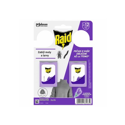 Raid Proti molům levandule 2 ks Raid Proti molům levandule 2 ks
