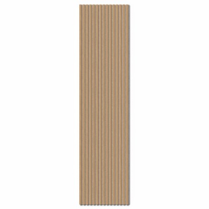 Akustický panel dub přírodní na šedé plsti, obklad stěn pro lepší akustiku. Akustický panel dub přírodní na šedé plsti, obklad stěn pro lepší akustiku.