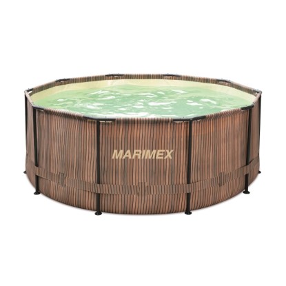 MARIMEX Bazén Florida vč. skimmeru, teak, 3,66 x 1,22 m MARIMEX Bazén Florida vč. skimmeru, teak, 3,66 x 1,22 m