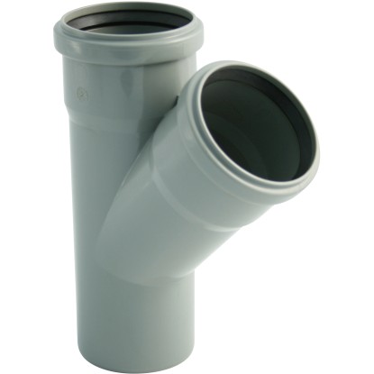Marley Jednoduchá odbočka odpadu HTEA 45°, DN 75/75 Marley Jednoduchá odbočka odpadu HTEA 45°, DN 75/75